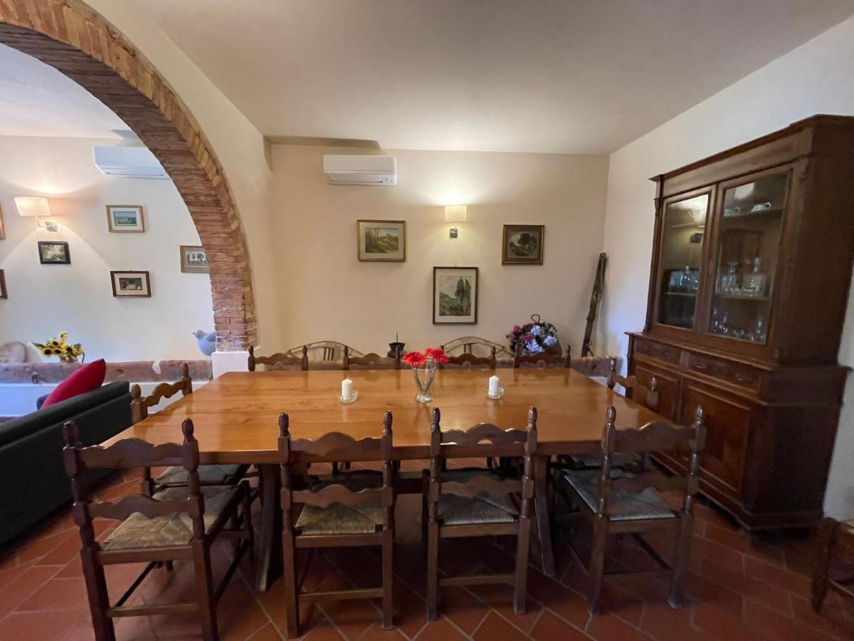 Podere I Sorbi, Spacious Tuscan Villa, Lajatico, Nr Pisa Molino Mazzetti Dış mekan fotoğraf